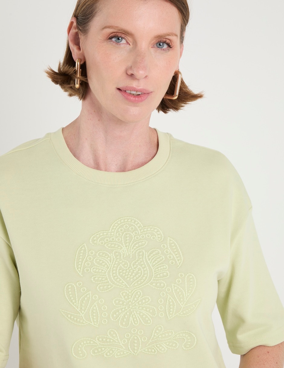 SUDADERA WKM26155-05, EG, VERDE HELADO