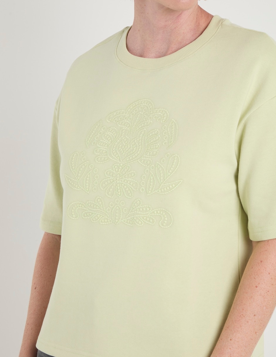 SUDADERA WKM26155-05, EG, VERDE HELADO