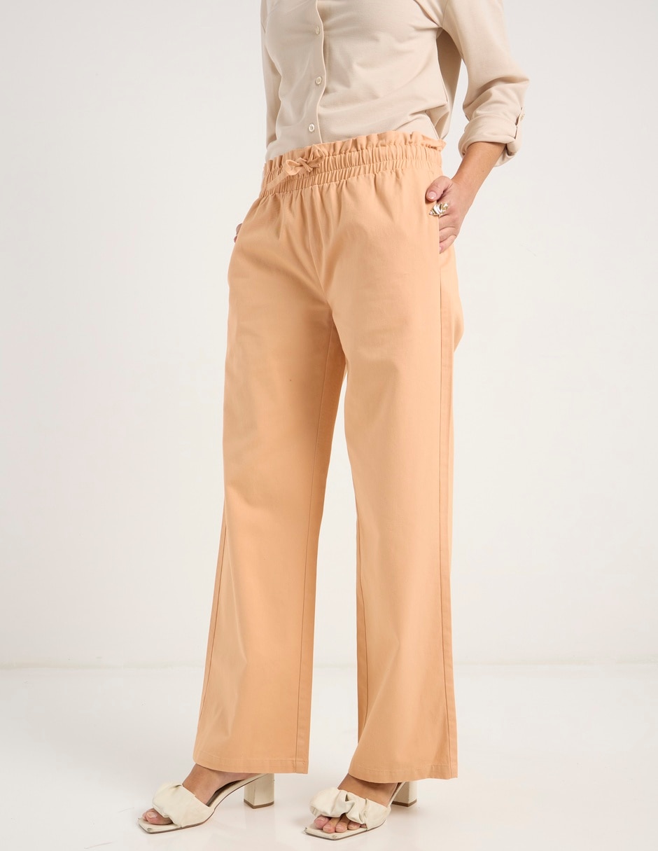 Pantalón relaxed flare para mujer Pantalón relaxed flare para mujer
