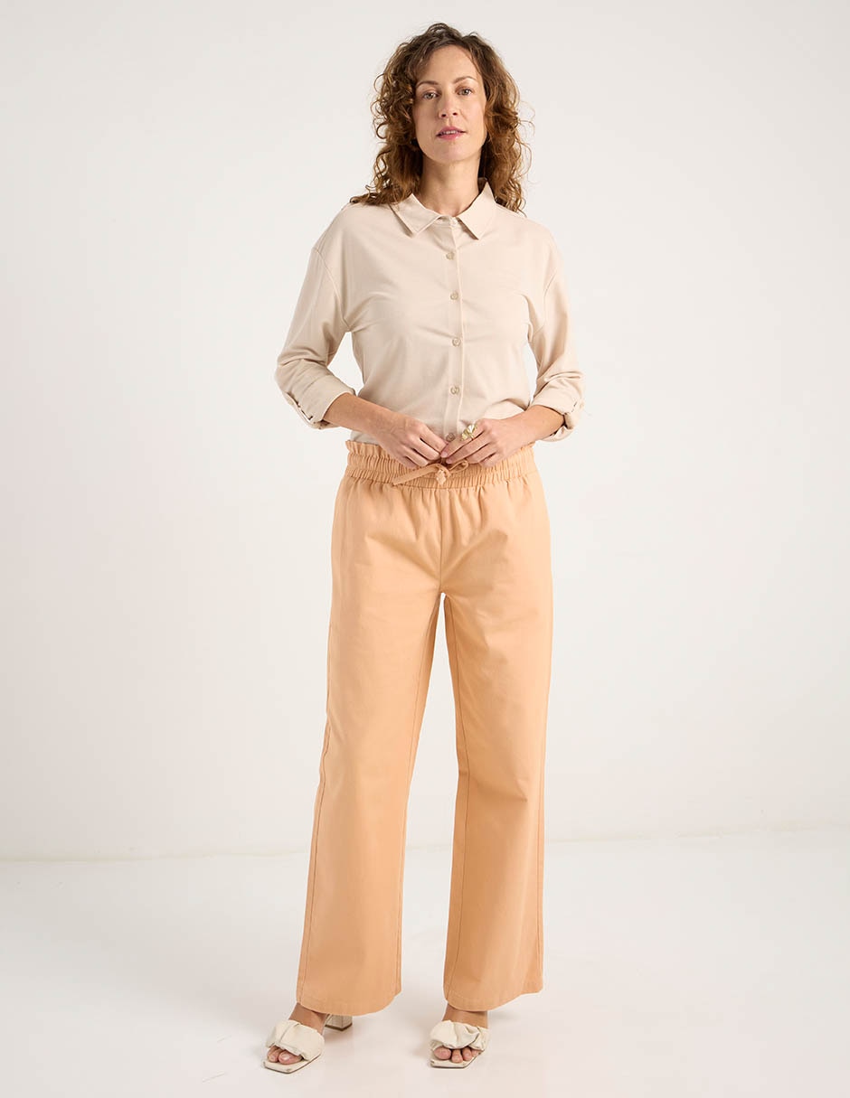Pantalón relaxed flare para mujer 3