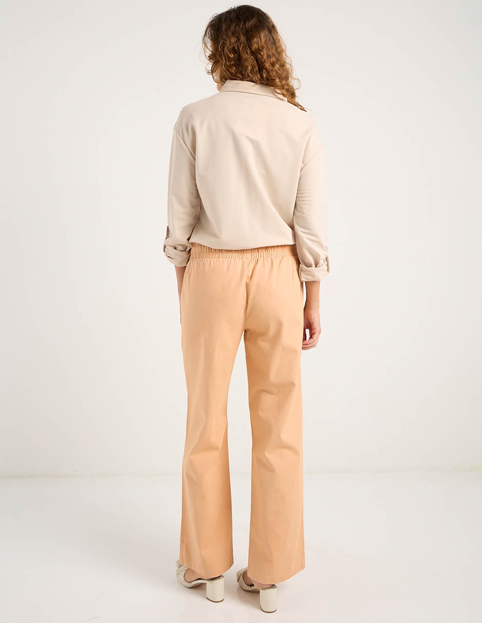 Pantalón relaxed flare para mujer 6