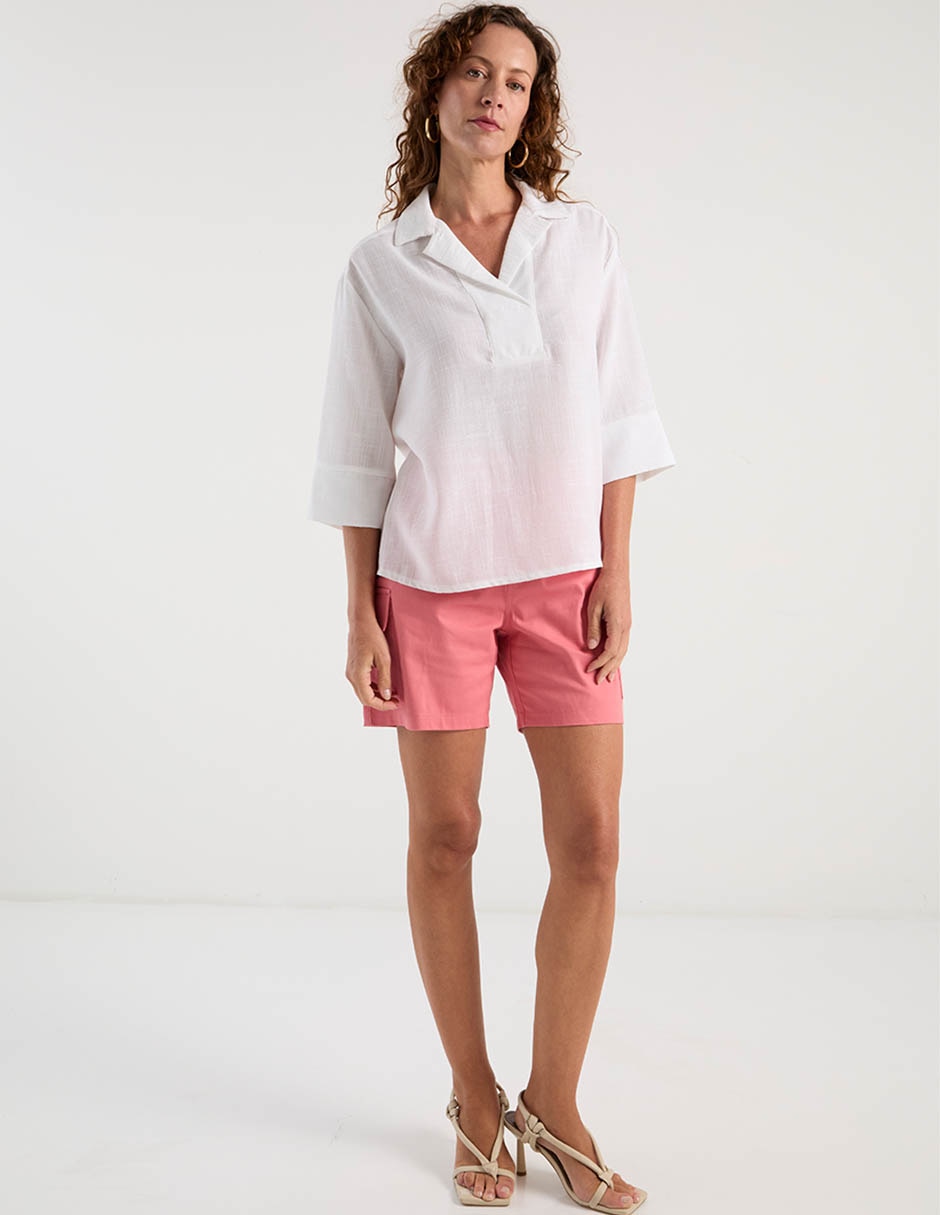Bermuda de algodón para mujer Bermuda de algodón para mujer