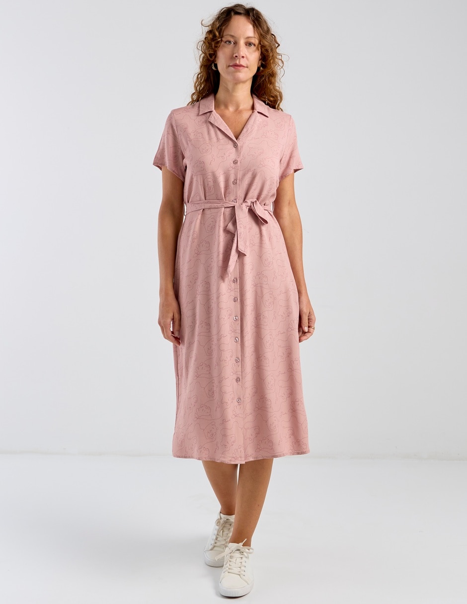 Vestido midi casual para mujer 2