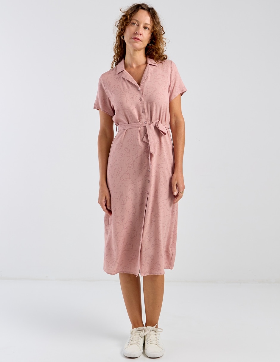 Vestido midi casual para mujer 3