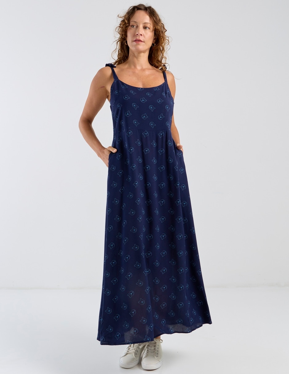 Vestido largo casual para mujer 2