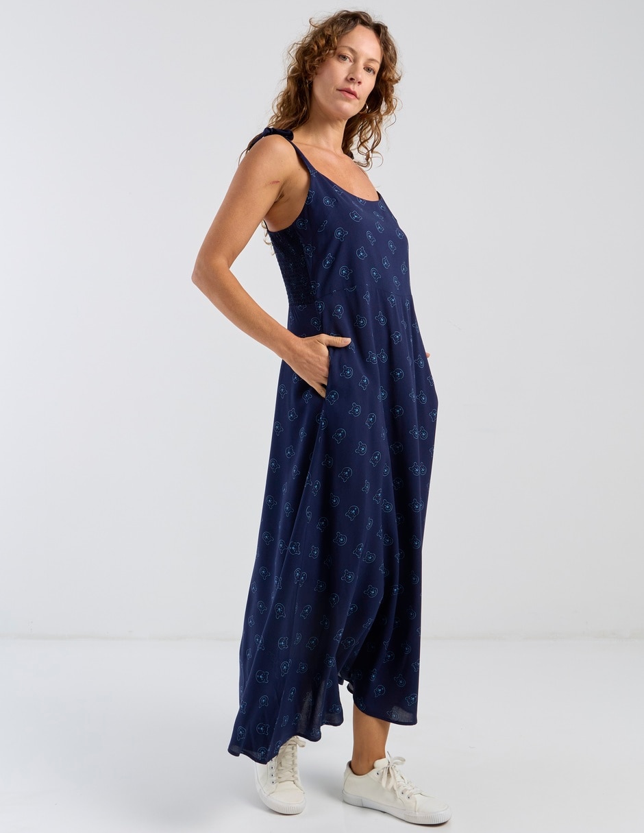Vestido largo casual para mujer 3
