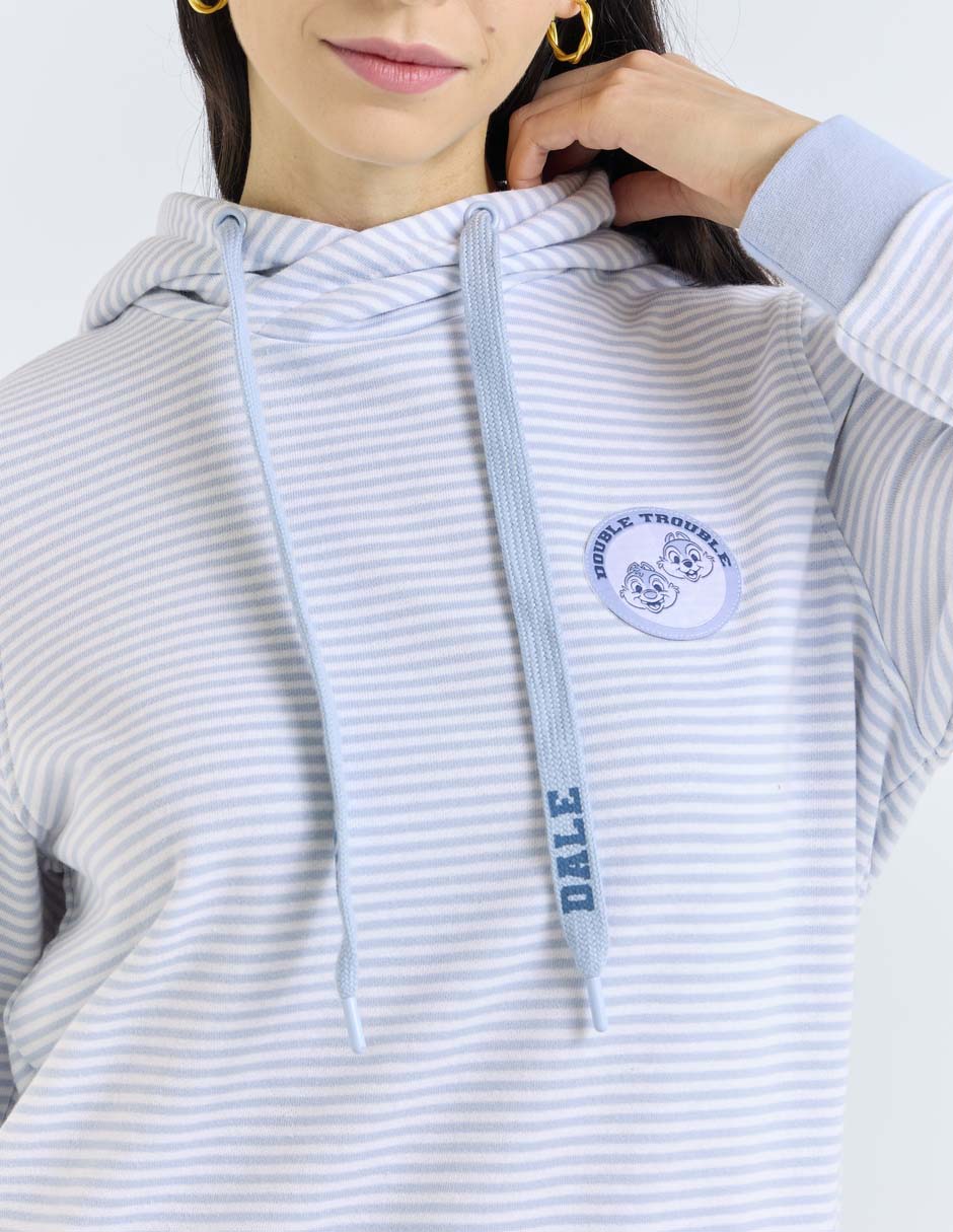 Sudadera con capucha Double Trouble para mujer 4