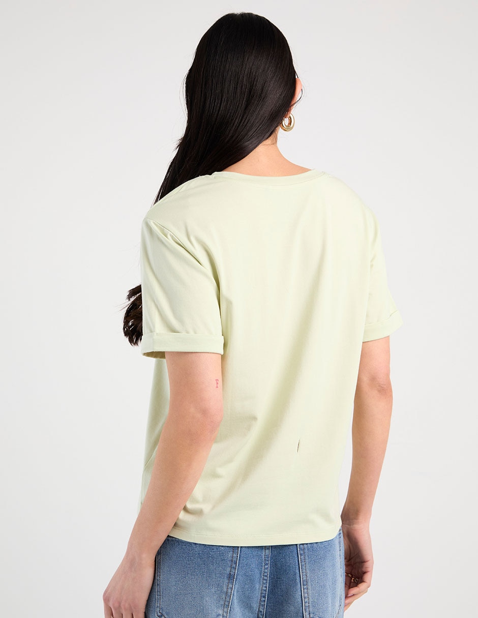PLAYERA WKM26315-05 WEE, EG, FOG GREEN