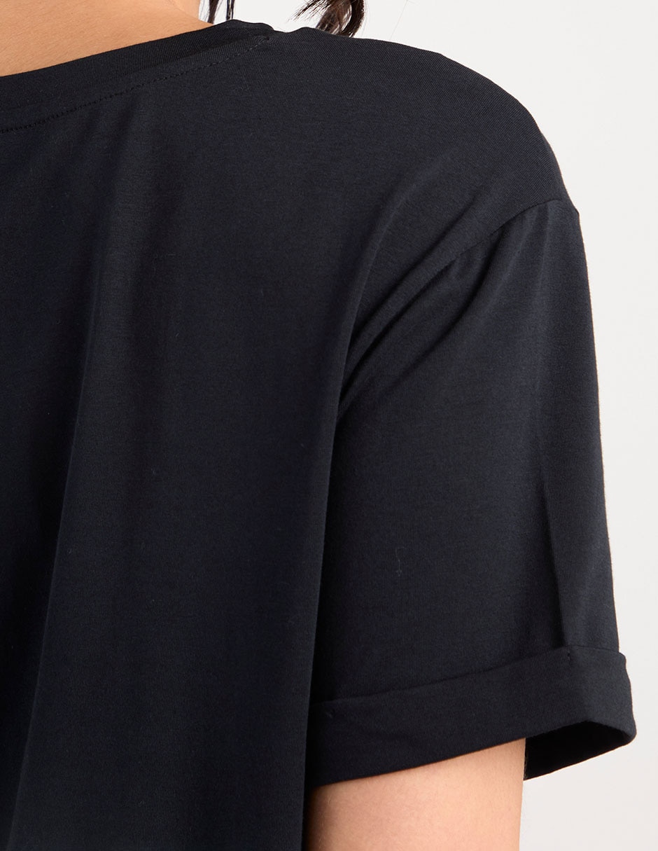 PLAYERA WKM26316-06 WEEKEND, CH, NEGRO
