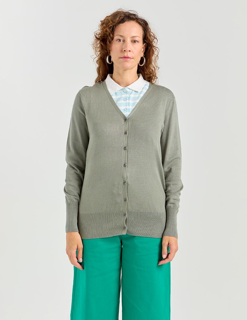 Suéter cuello V para mujer Suéter cuello V para mujer