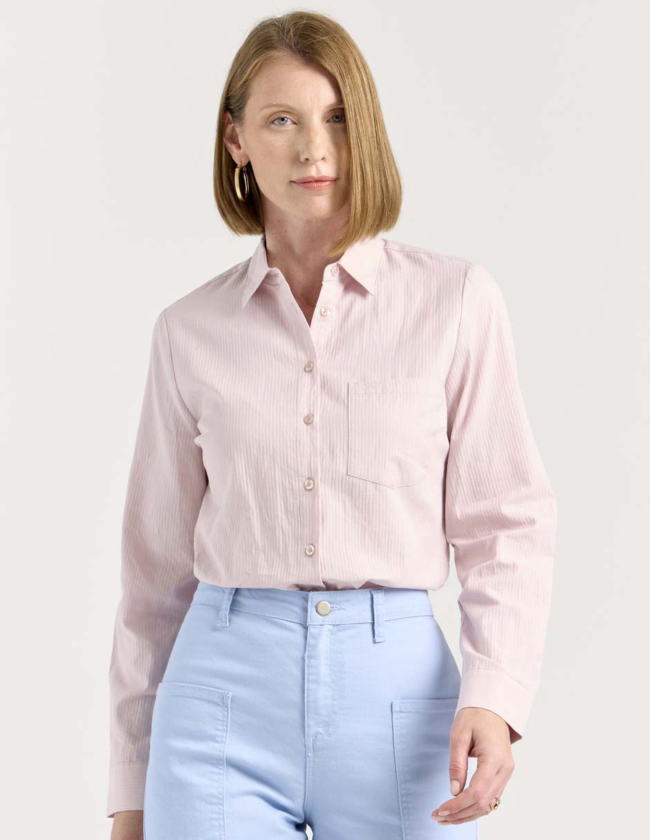 Blusa manga larga para mujer