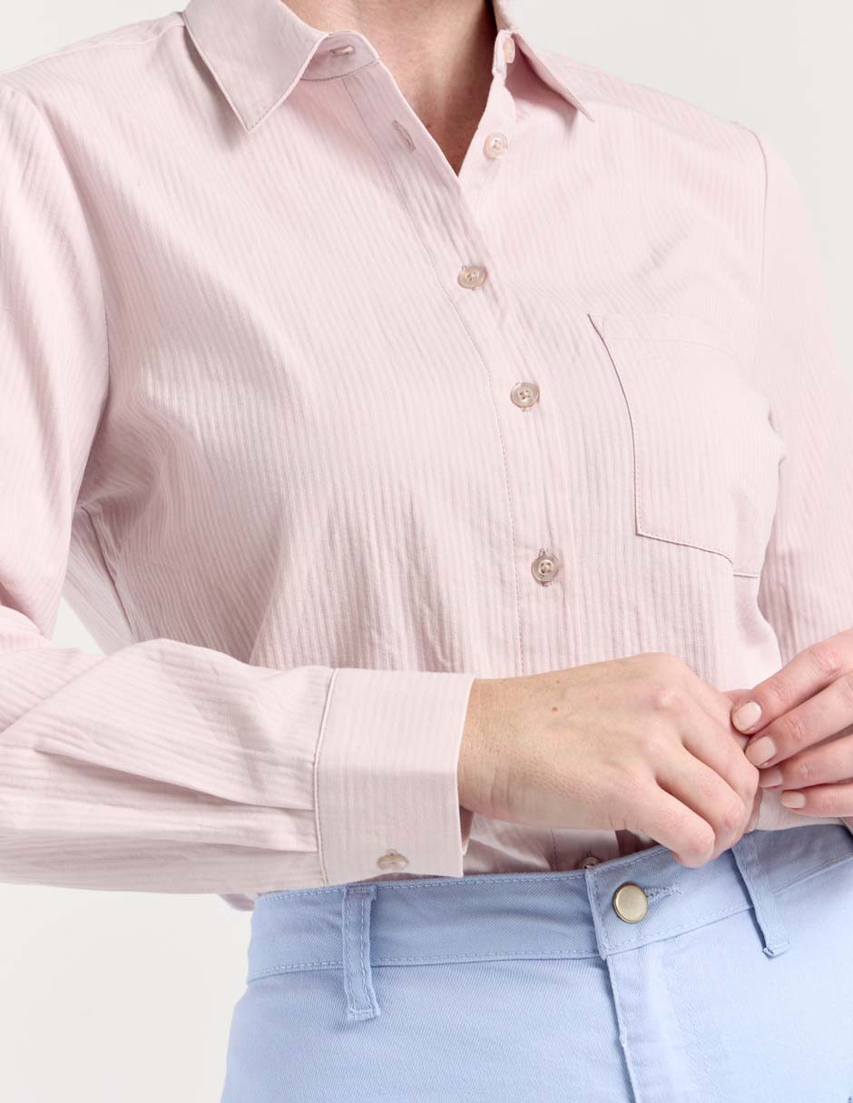 Blusa Weekend manga larga para mujer