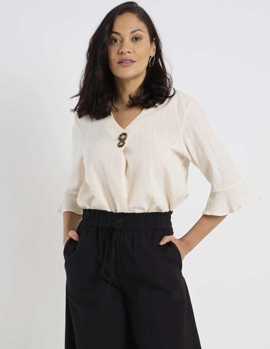 Blusa manga 3/4 para mujer 2