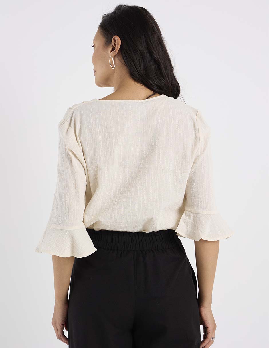 Blusa manga 3/4 para mujer 6
