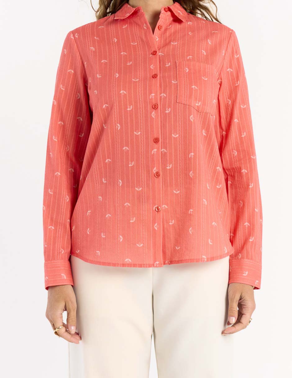 Blusa manga larga para mujer 4