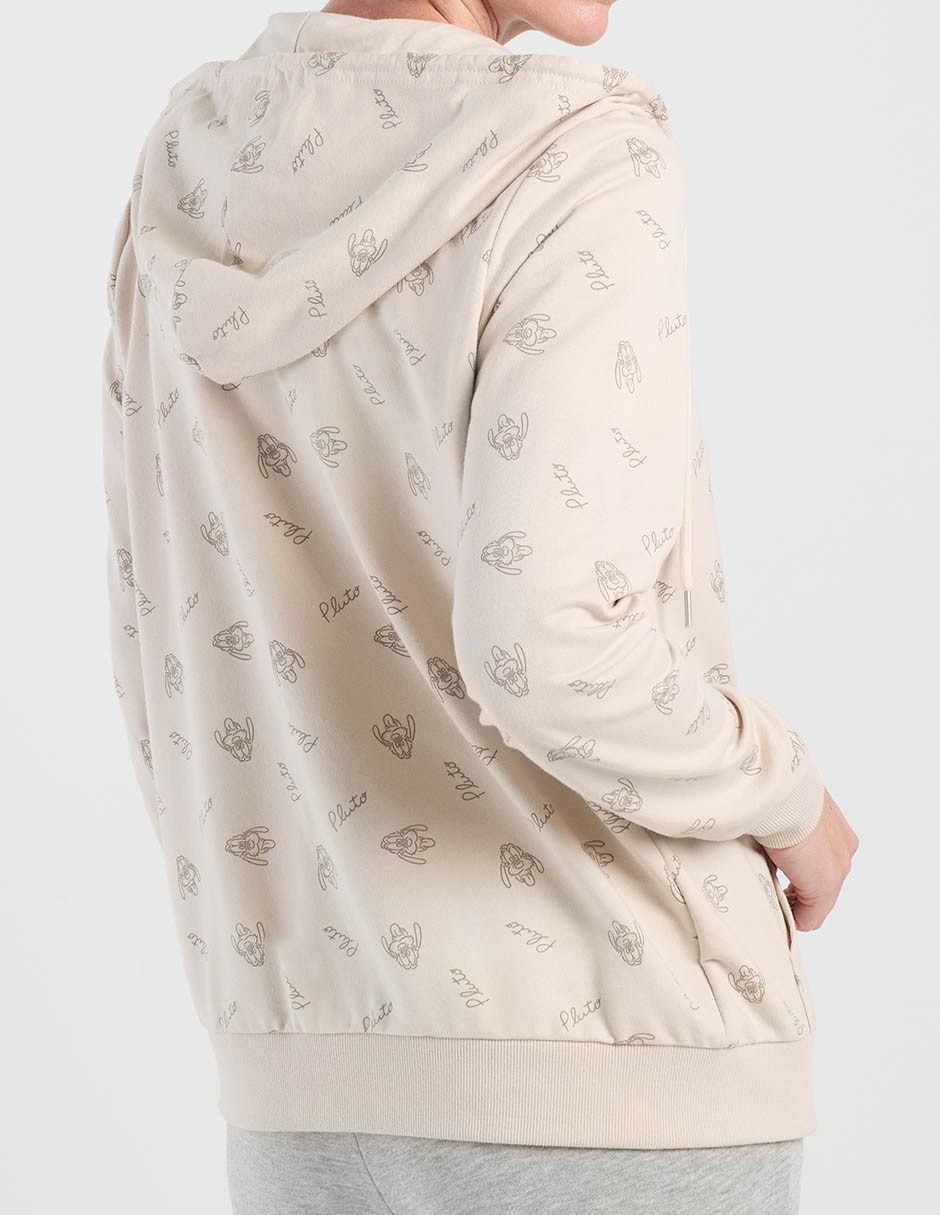 Sudadera con capucha y bolsa Pluto para mujer 5