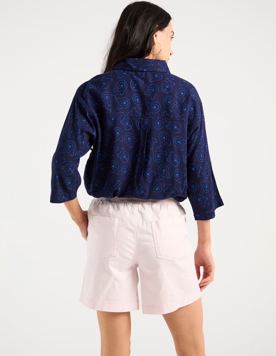 Blusa manga 3/4 para mujer 2