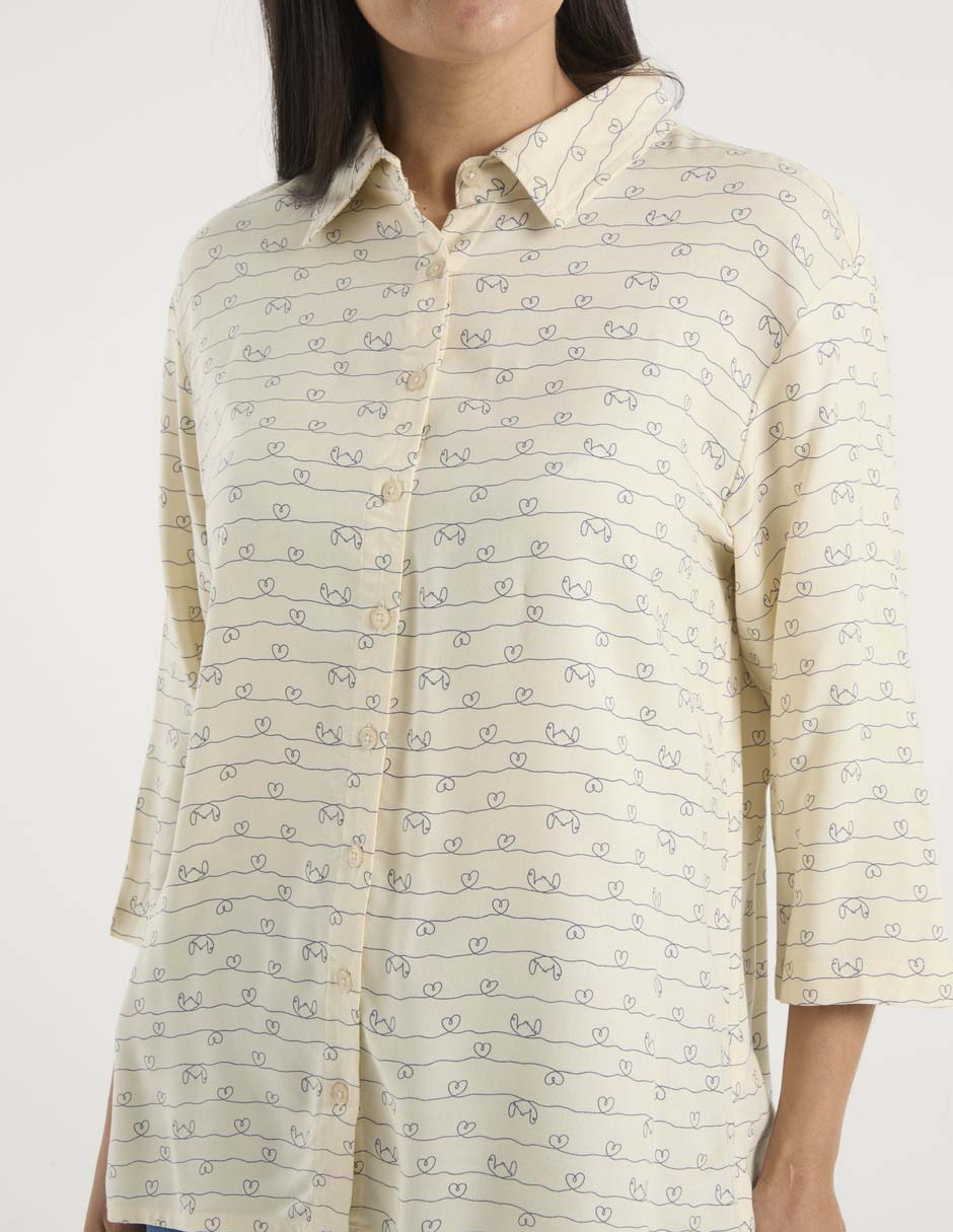 Blusa manga 3/4 para mujer 5