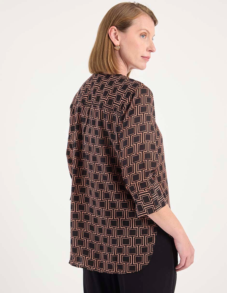Blusa manga 3/4 para mujer 2