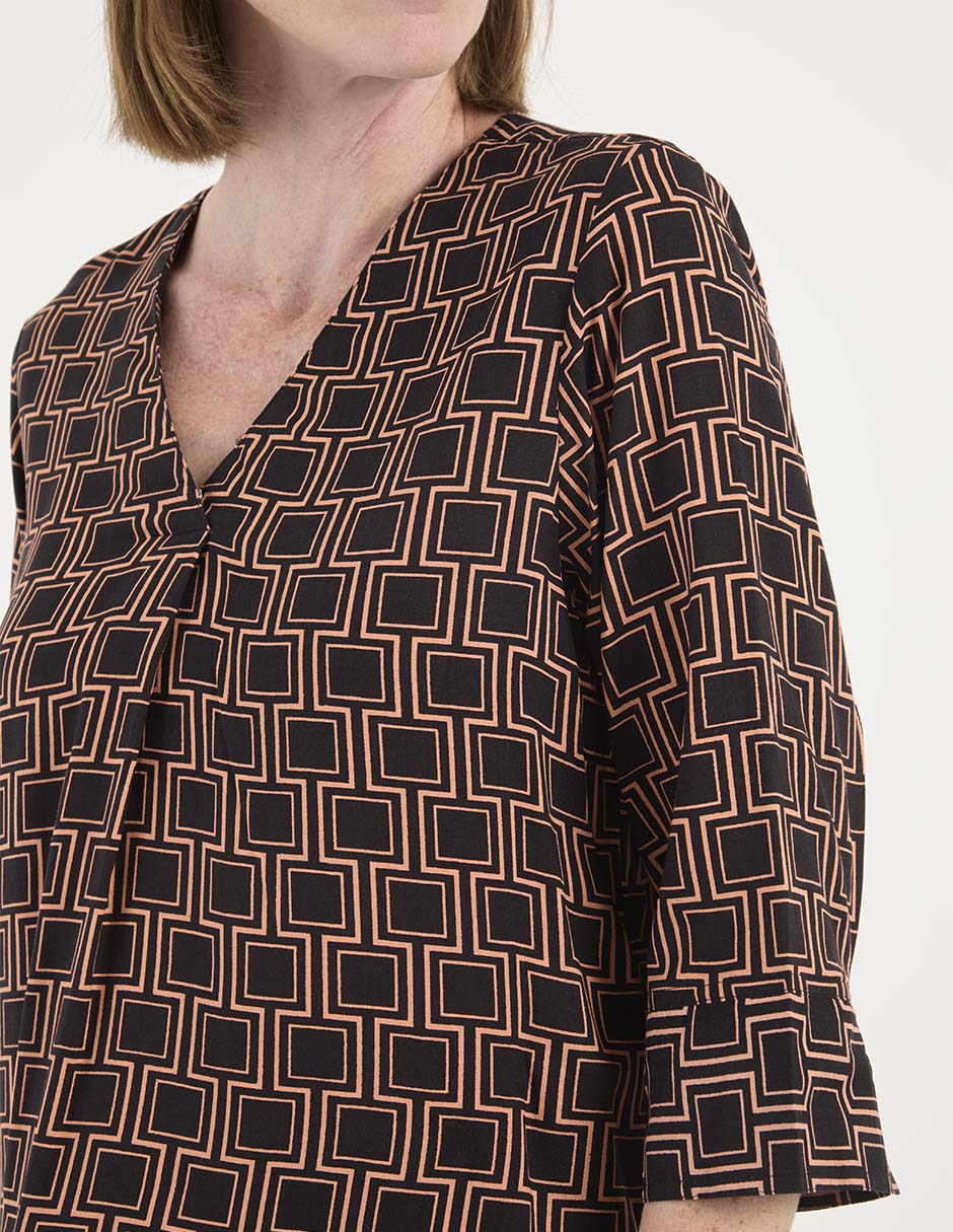 Blusa manga 3/4 para mujer 5