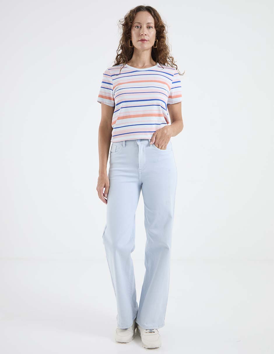 PLAYERA WKM26019-01H WEEKEND, EG, NAVY