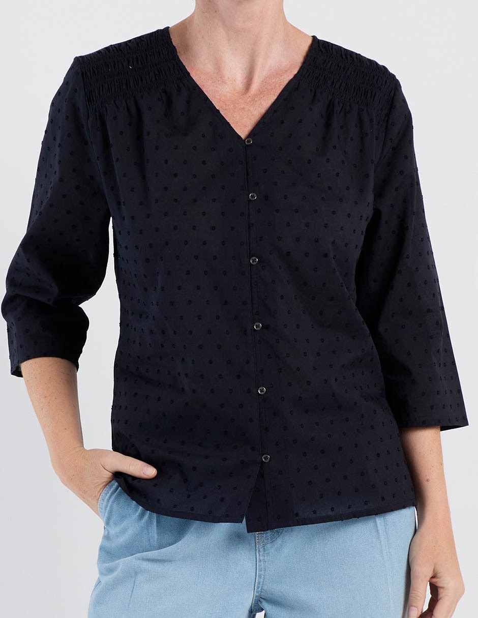 Blusa manga 3/4 para mujer 2
