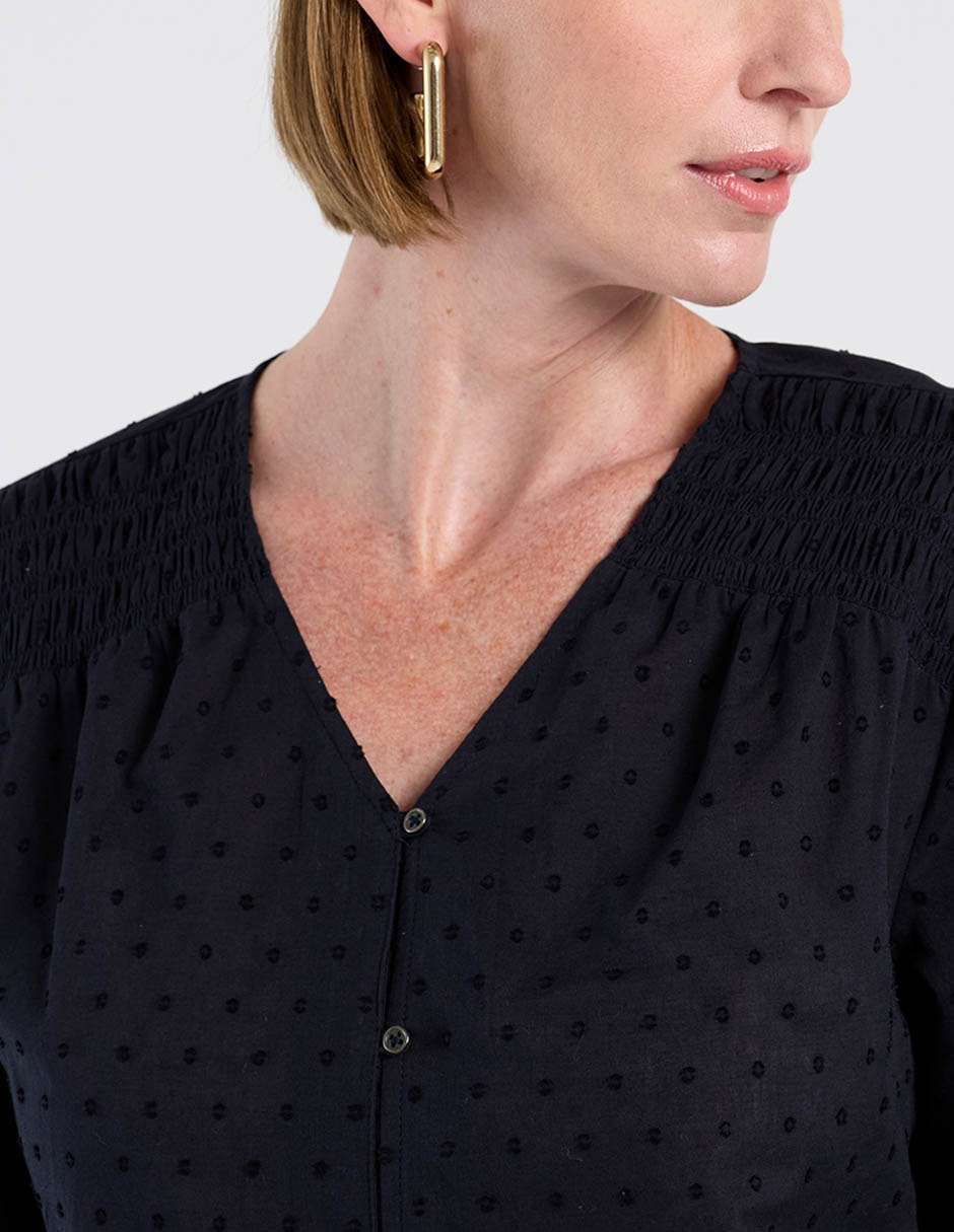 Blusa manga 3/4 para mujer 4