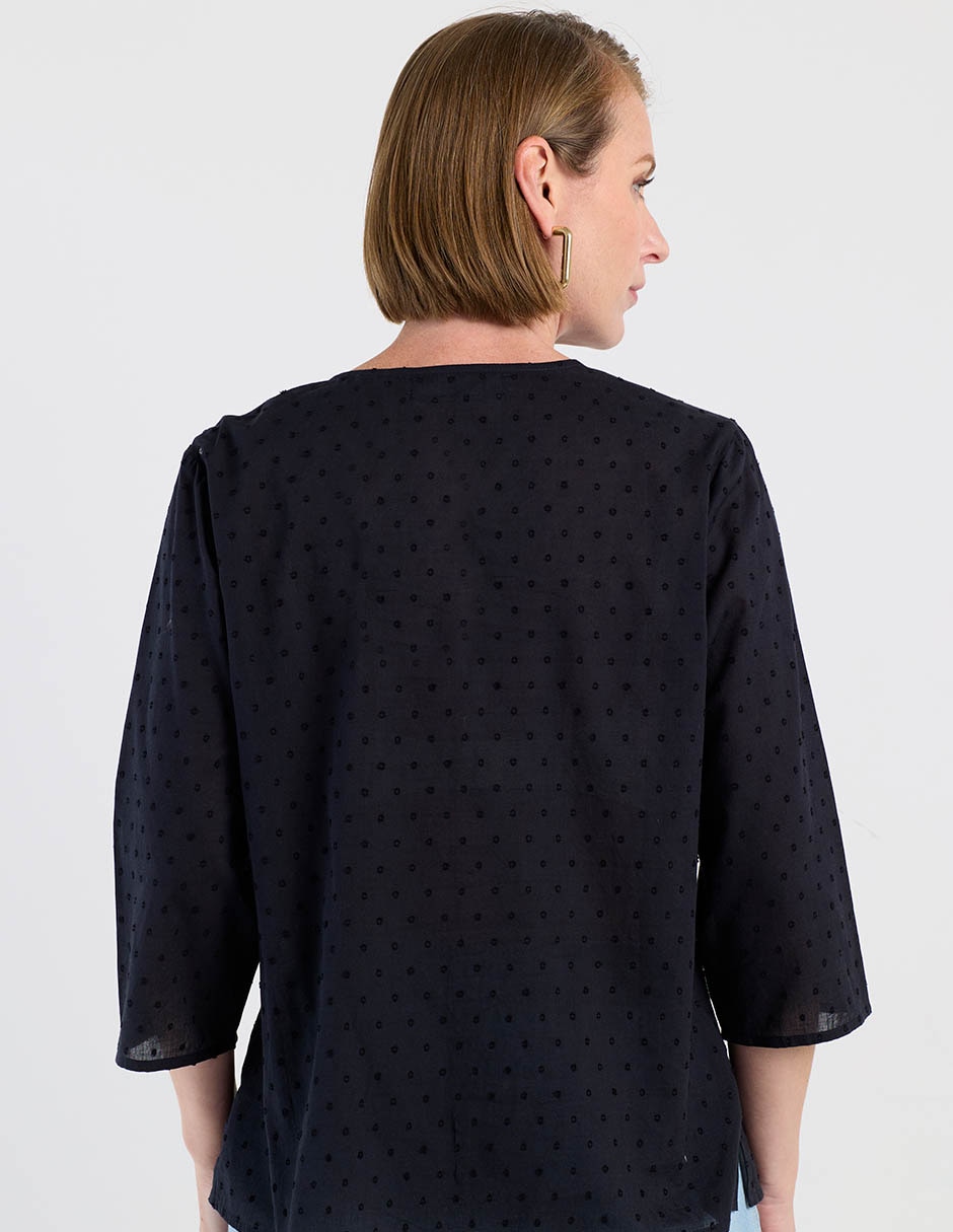 Blusa manga 3/4 para mujer 6