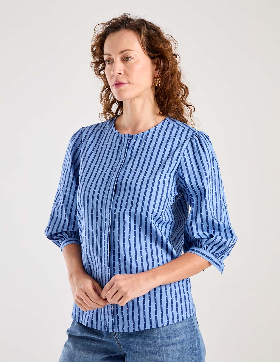Blusa manga al codo para mujer Blusa manga al codo para mujer