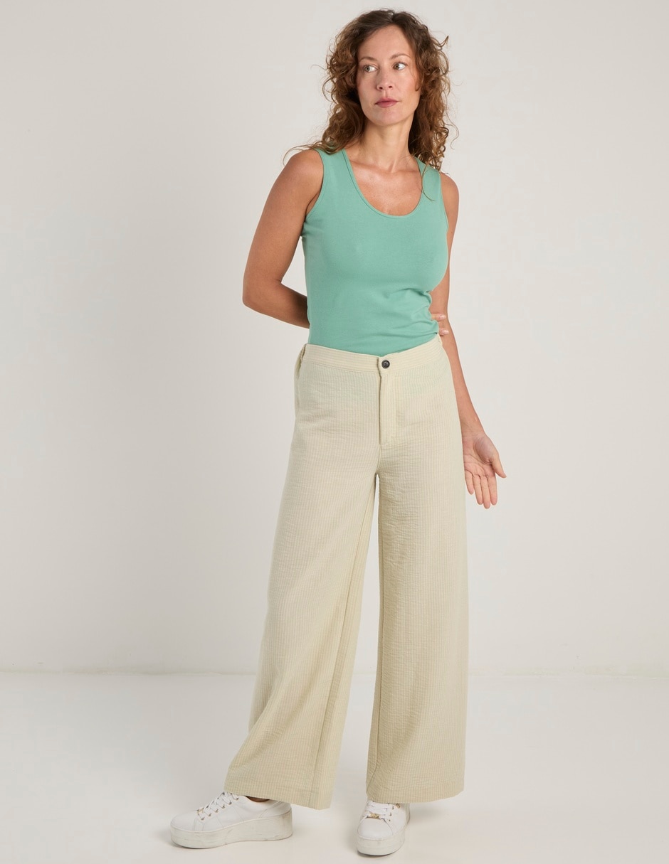 Pantalón amplio para mujer 3