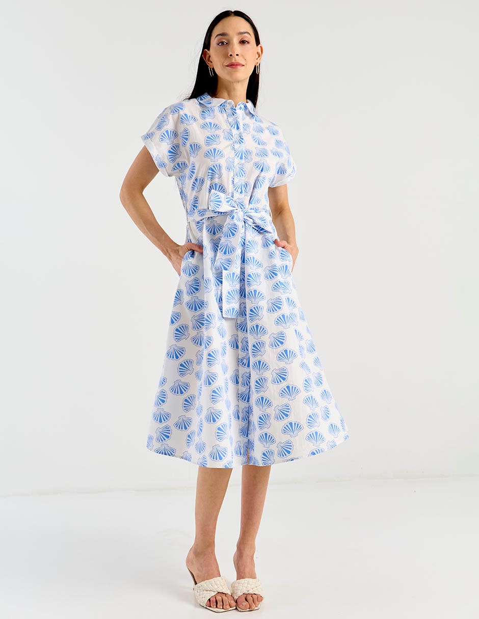 Vestido 3/4 casual para mujer 2