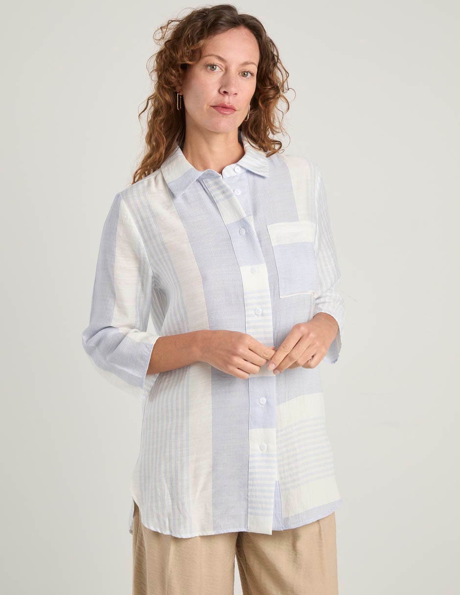 Blusa manga 3/4 para mujer 2