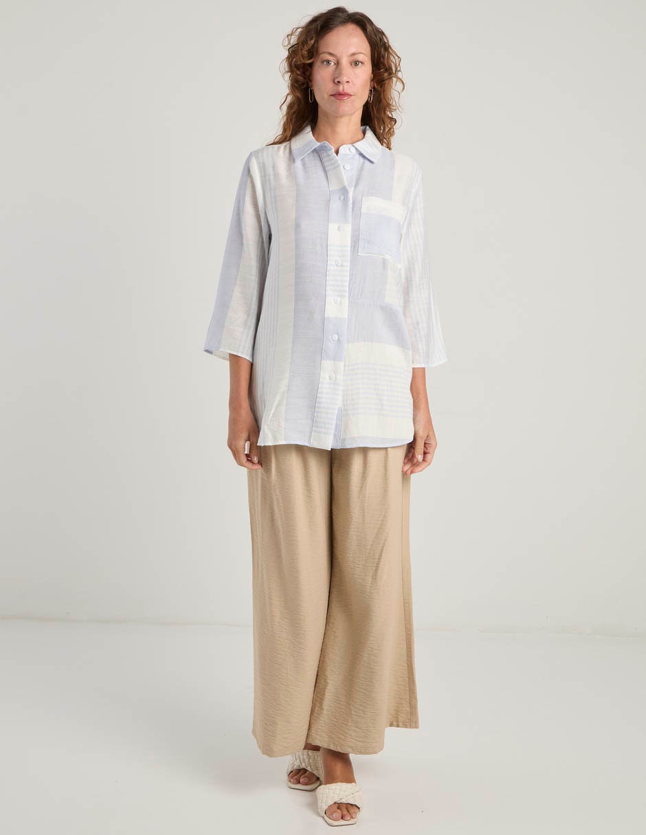 Blusa manga 3/4 para mujer 3