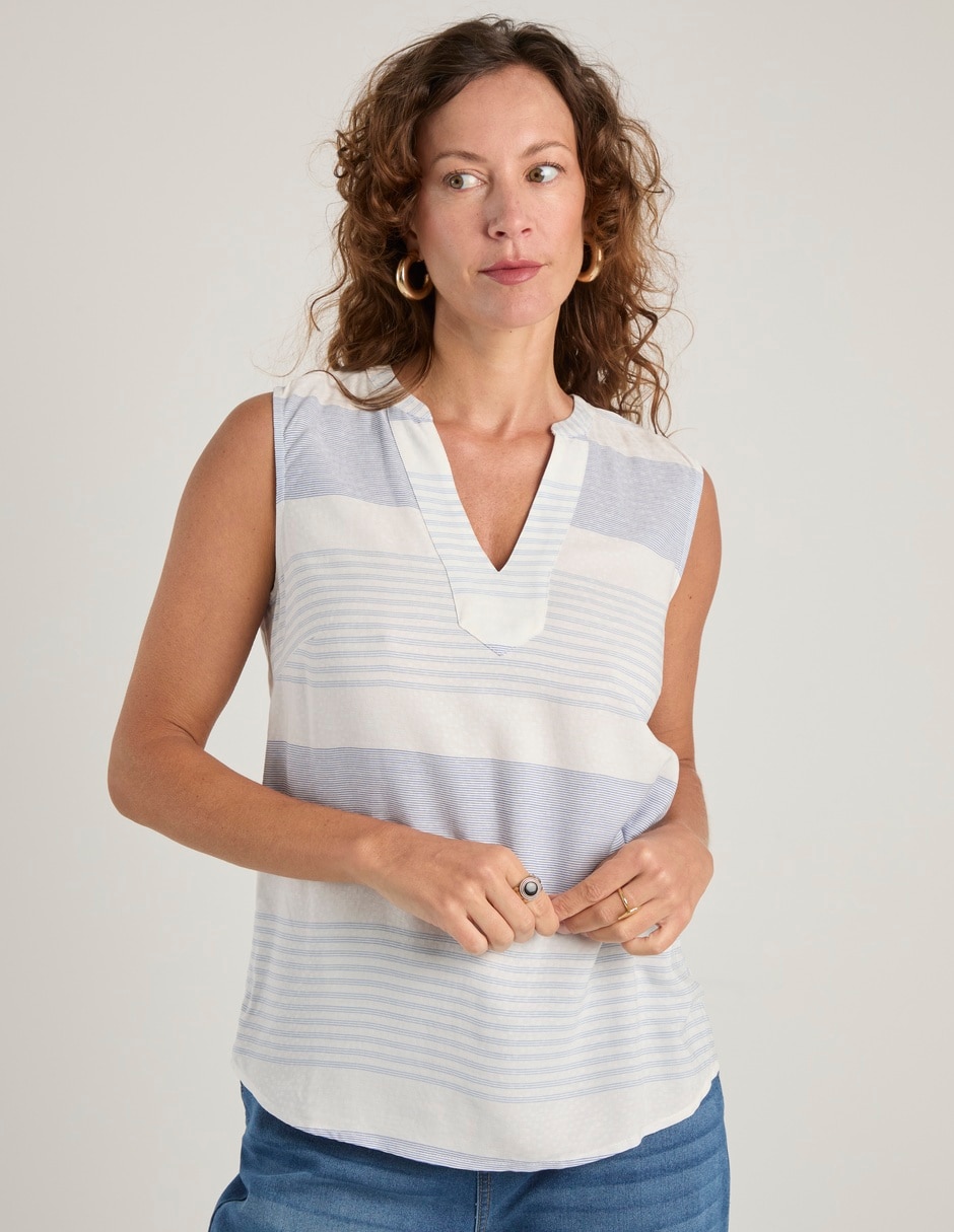 Blusa sin manga para mujer Blusa sin manga para mujer
