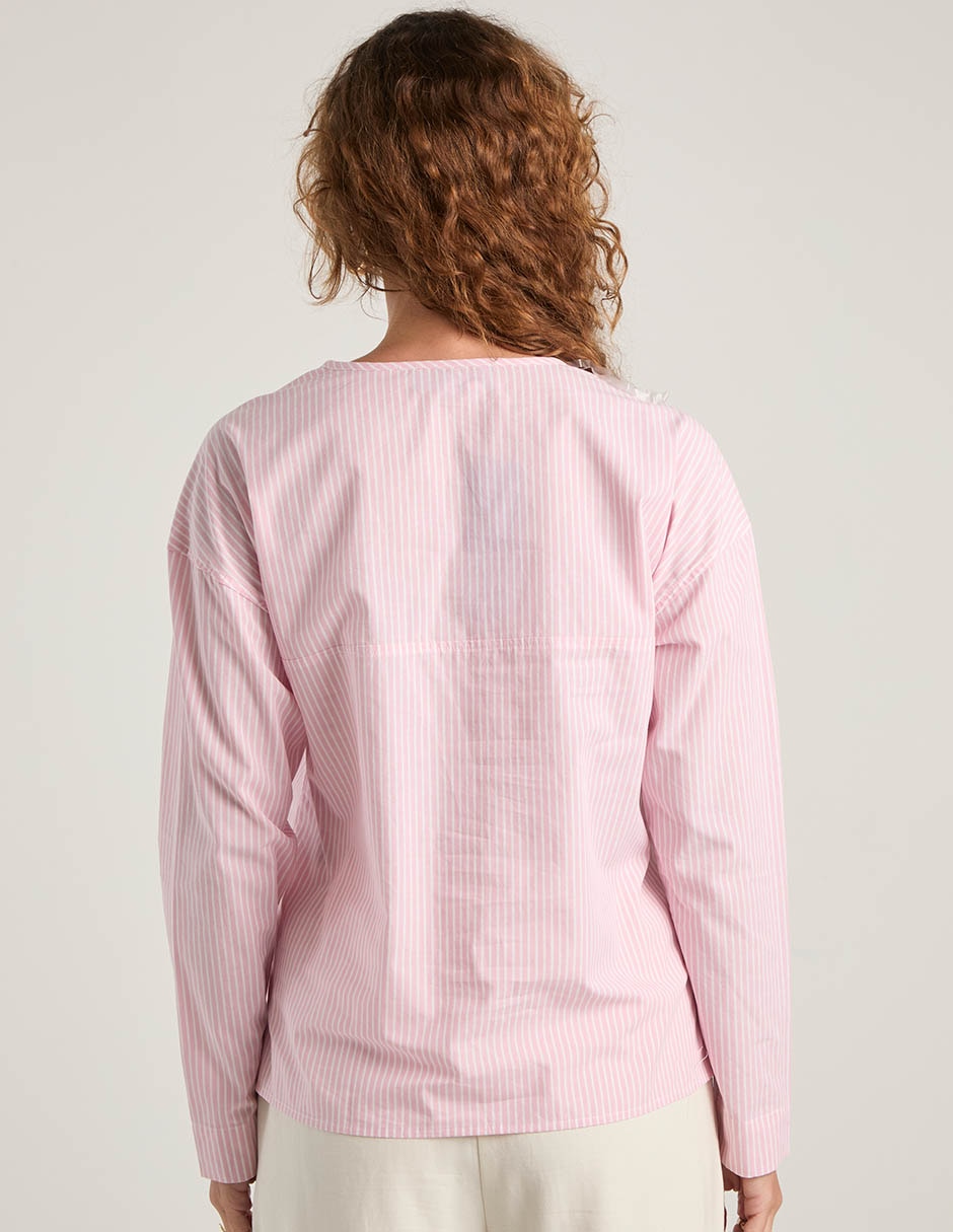 Blusa Weekend manga larga para mujer