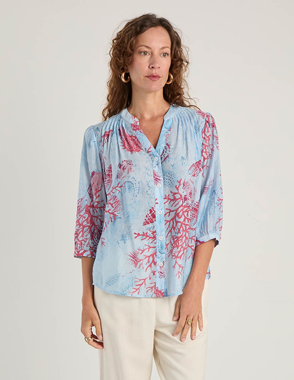 Blusa manga 3/4 para mujer 2