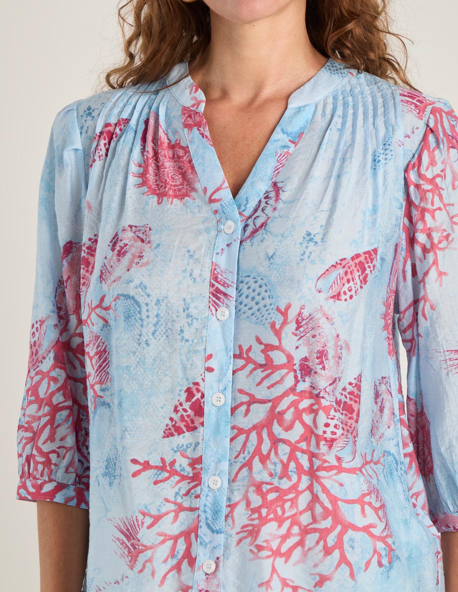 Blusa manga 3/4 para mujer 5