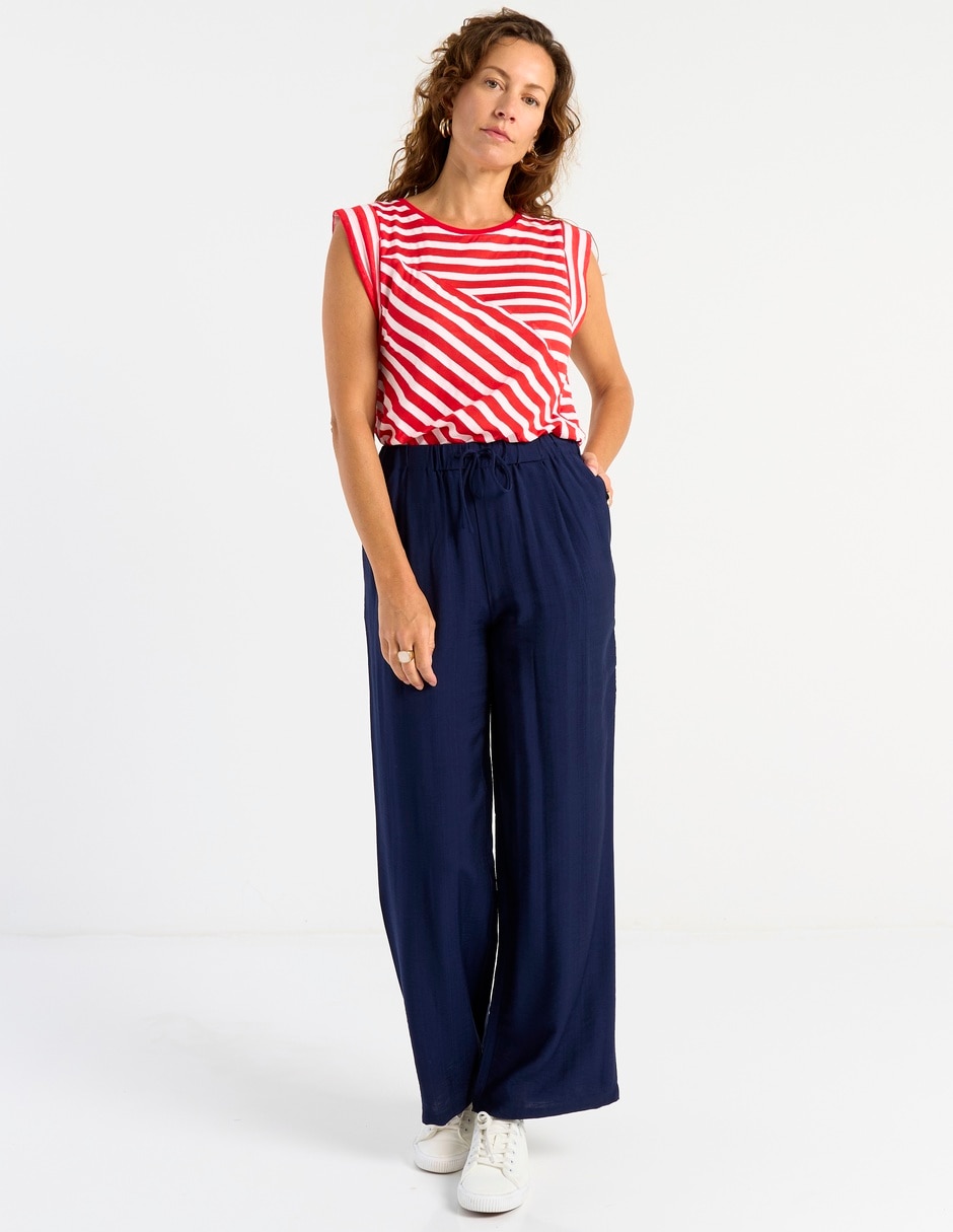 Playera manga corta cuello redondo para mujer 3