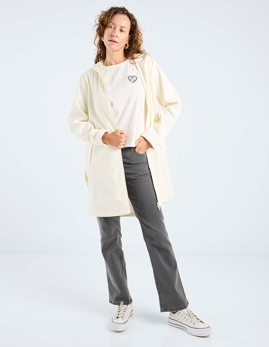Playera manga corta cuello redondo para mujer 3