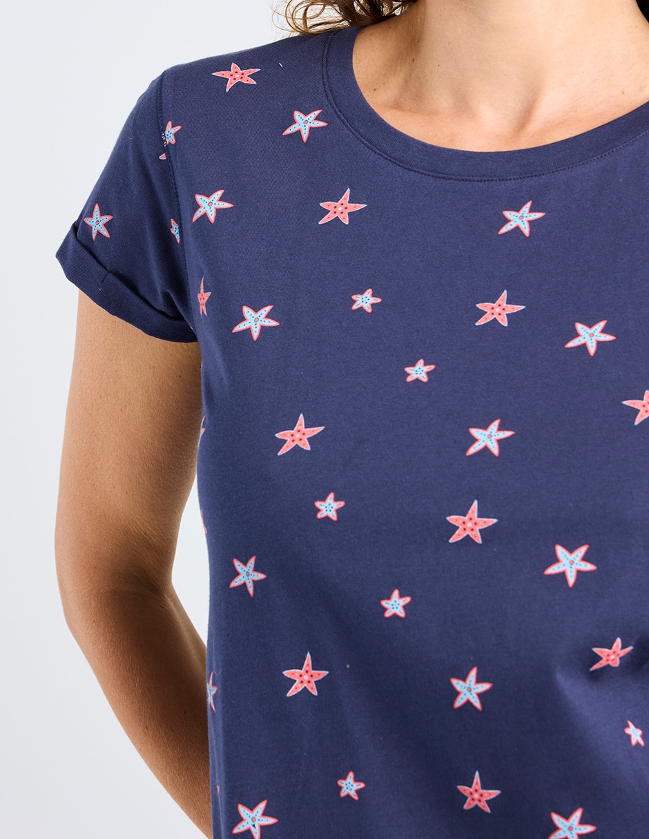 PLAYERA WKMR26669-01, EG, AZUL MARINO