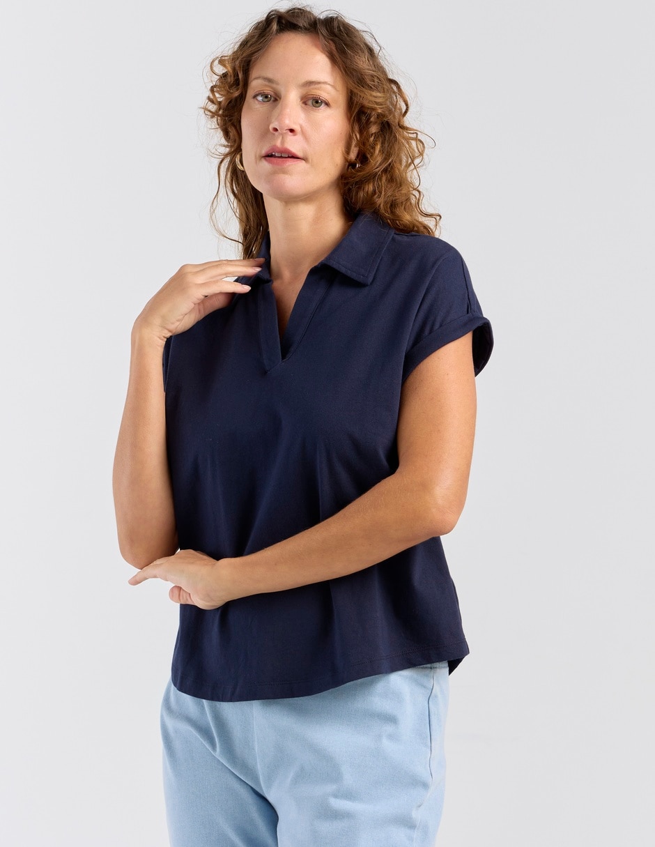 Blusa manga corta para mujer 2