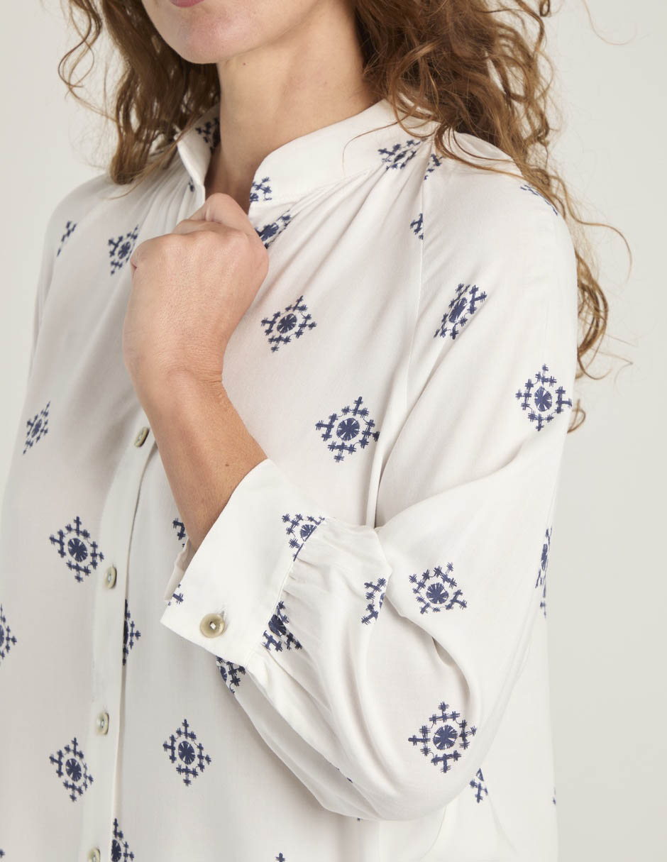 Blusa manga larga para mujer 4