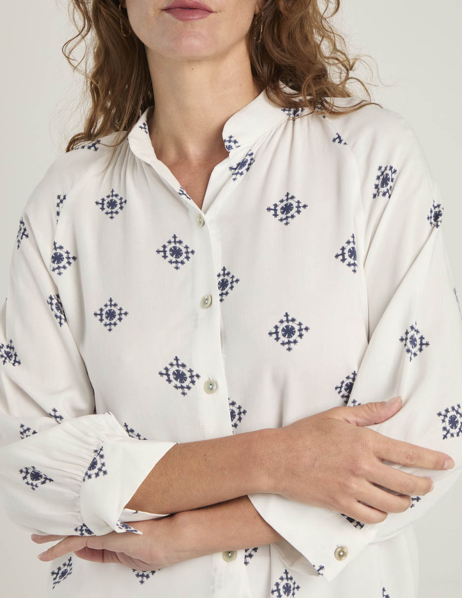 Blusa manga larga para mujer 5