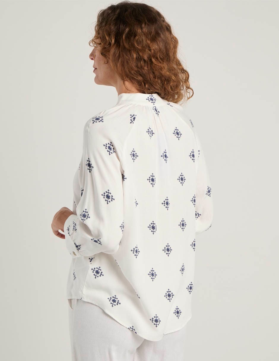 Blusa manga larga para mujer 6