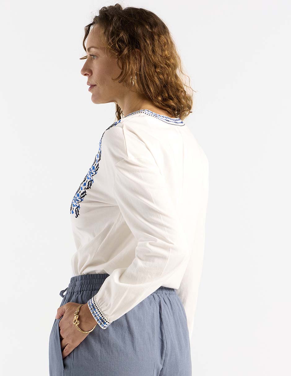 Blusa manga larga para mujer 2