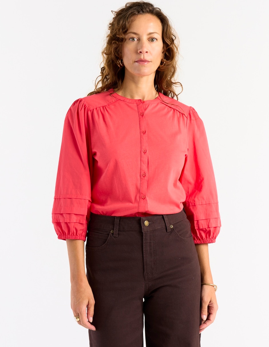 Blusa manga 3/4 par mujer Blusa manga 3/4 par mujer