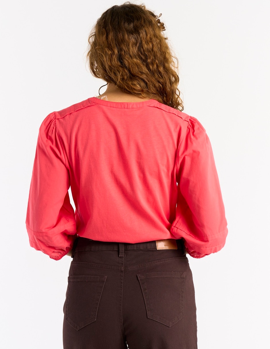 Blusa manga larga para mujer 2