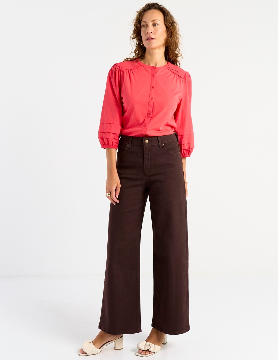 Blusa manga larga para mujer 3