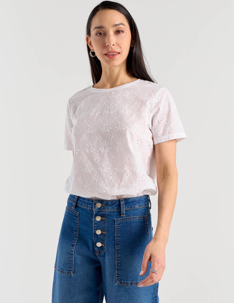 Blusa manga corta para mujer 2