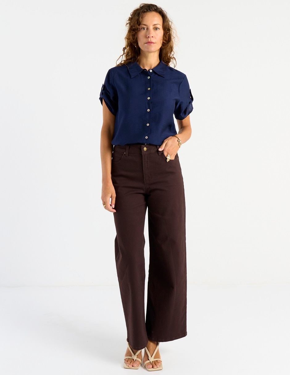 Blusa manga corta para mujer 3